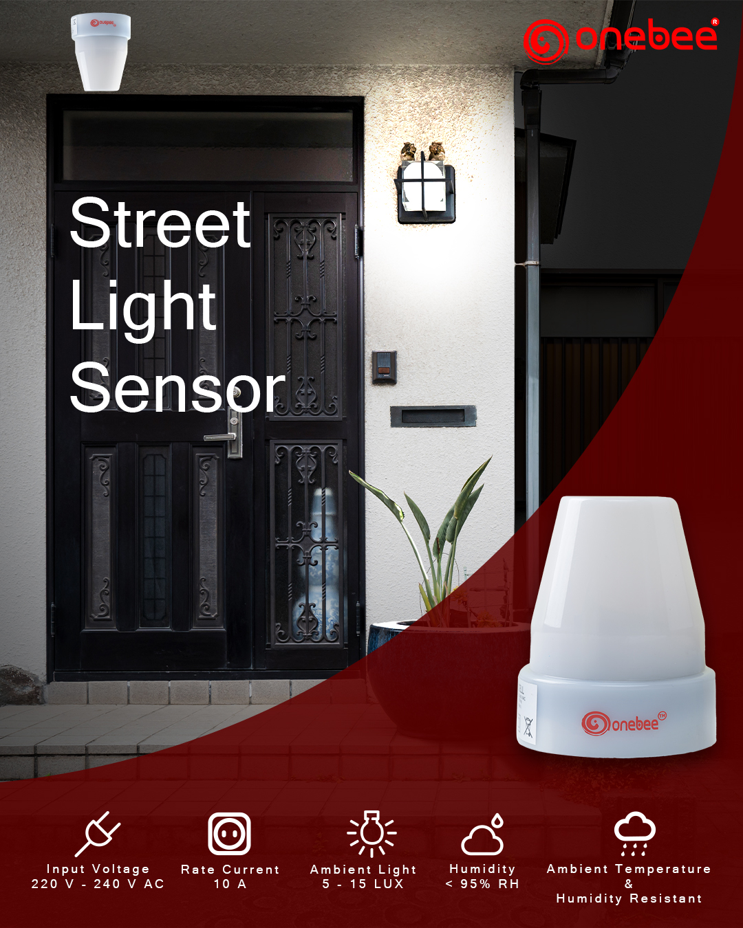 Wireless Street Light Sensor 2 | door automation solution